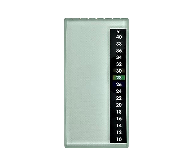 温度計付きガラス練板